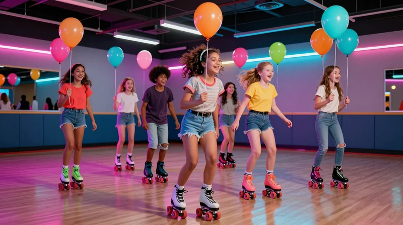 Anniversaire enfant original près de Dole — privatisez la piste de roller !